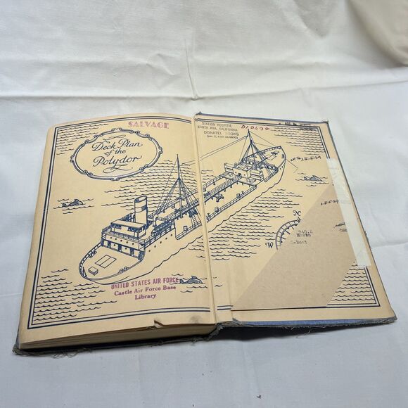 Q-Boat 1943 First Edition book by Frank W. Mason Illustrated byFrank Beaudouin - Picture 12 of 12